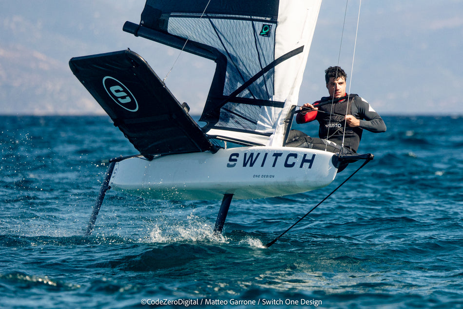 Complete Switch One design boat ready to sail with 7.5 rig (SWBC7.5)