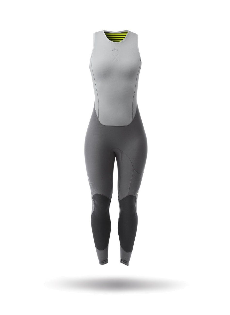 Zhik Superwarm X Skiff Suit Womens Grey (SKF-1170-W-GRY)